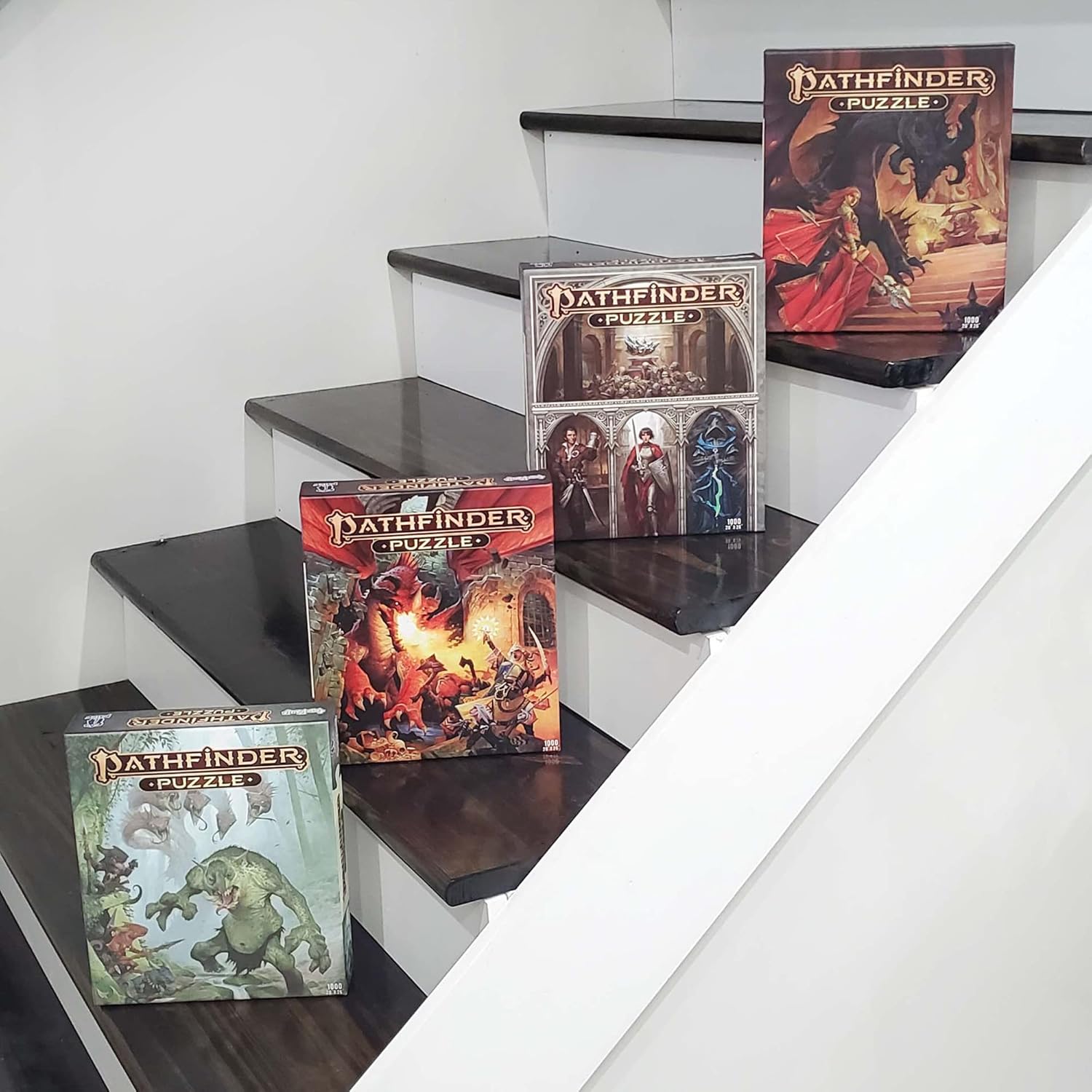 Toy Vault Pathfinder Juego Puzzle Lost Omens, rompecabezas de 1000 piezas de 20 x 26 pulgadas