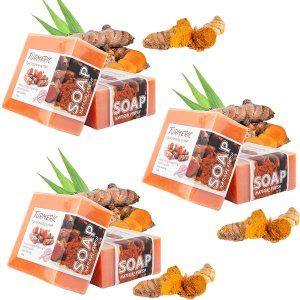 NOISSUE Barra de jabón de cúrcuma y limón para cuerpo, jabón iluminador de cúrcuma, jabón iluminador de cúrcuma, jabón para iluminar la piel, jabón NOISSUE Barra de jabón de cúrcuma y limón para cuerpo, jabón iluminador de cúrcuma, jabón iluminador de cúrcuma, jabón para iluminar la piel, jabón