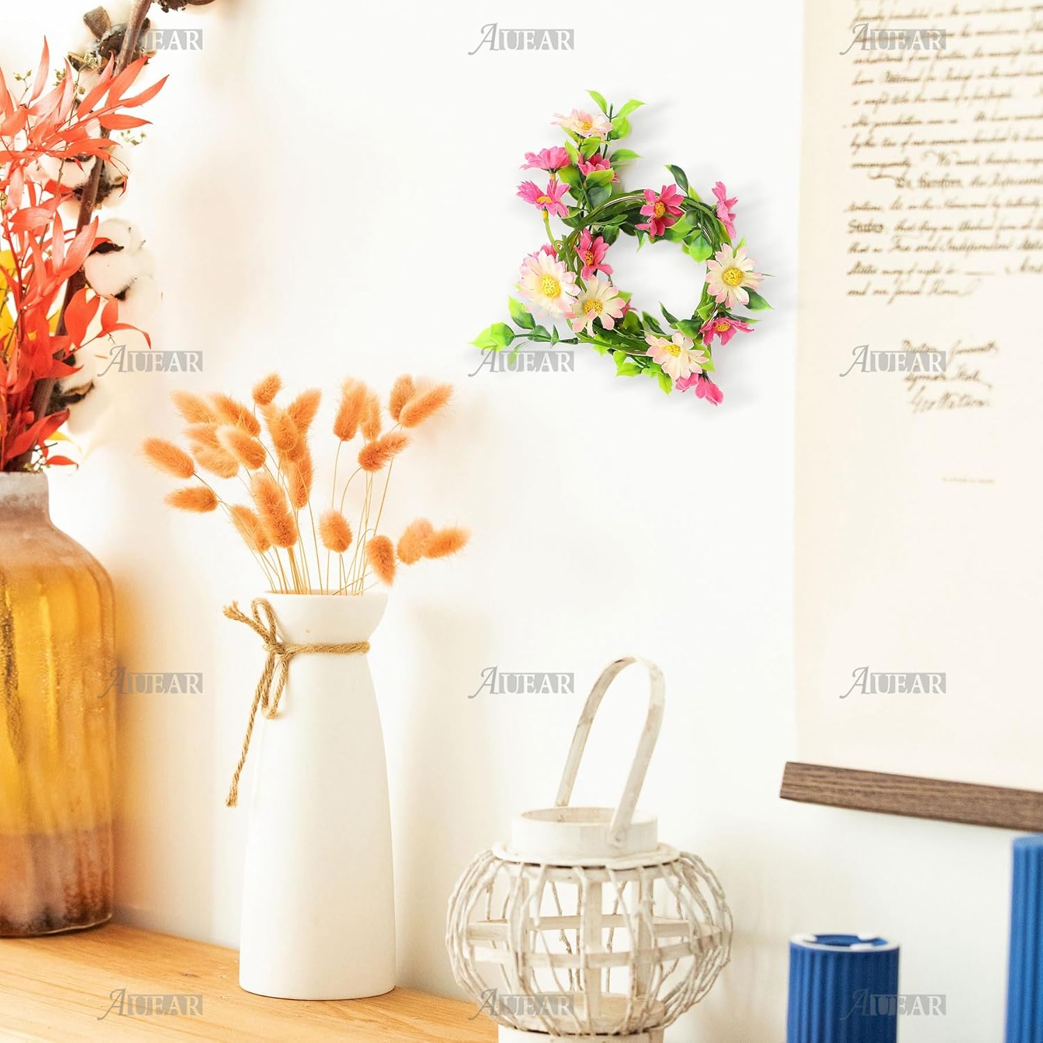AUEAR, Paquete de 10 anillos de metal dorado de 4 pulgadas para atrapasueños de macramé para decoración de mesa