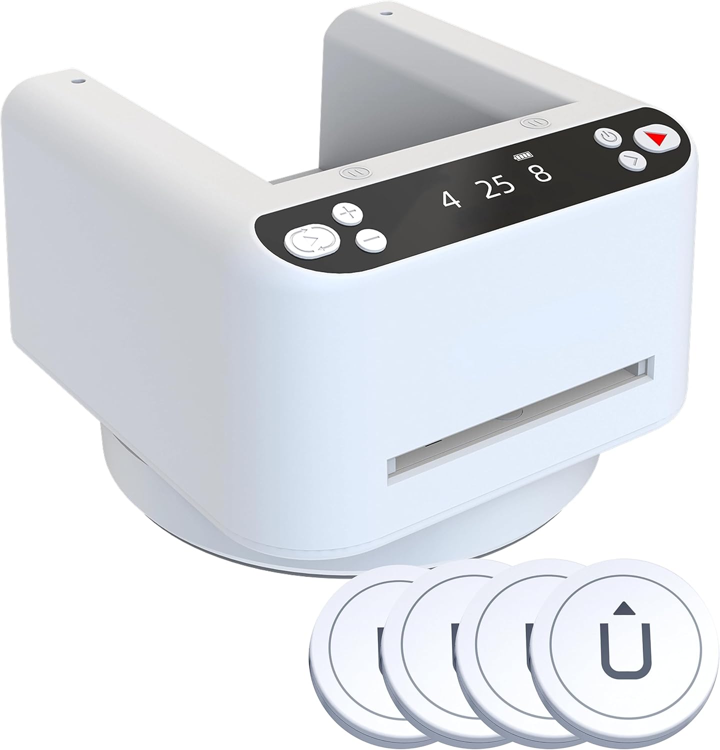 Automatic Card Dealer Machine, 360 Rotating Auto Poker Card Dealer Machine Fast Accurate & Stable Smooth Dealing, 1-8Player, Playing Card