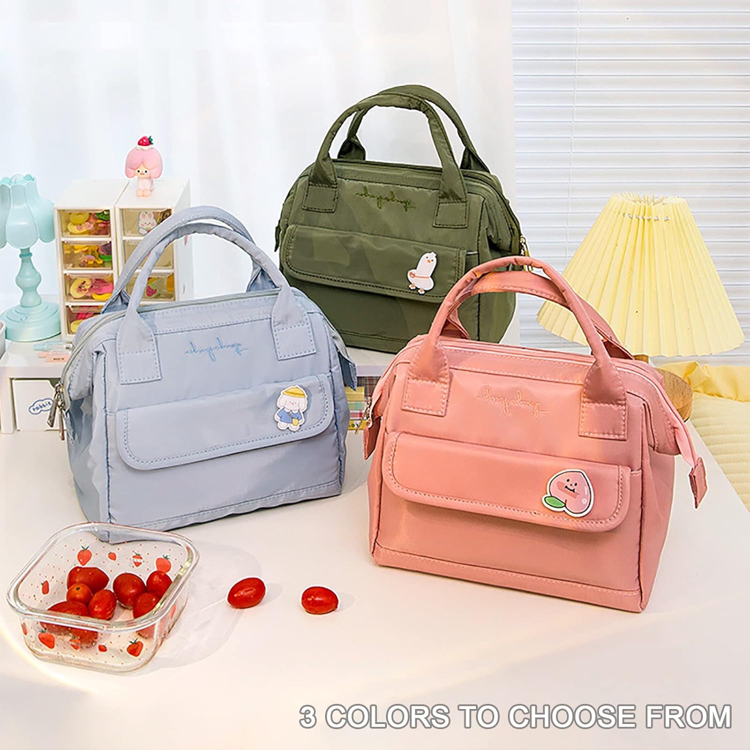Bolsa de picnic grande, bolsa aislada para calor o frío, bolsa de mano reutilizable, bolsa térmica y fresca
