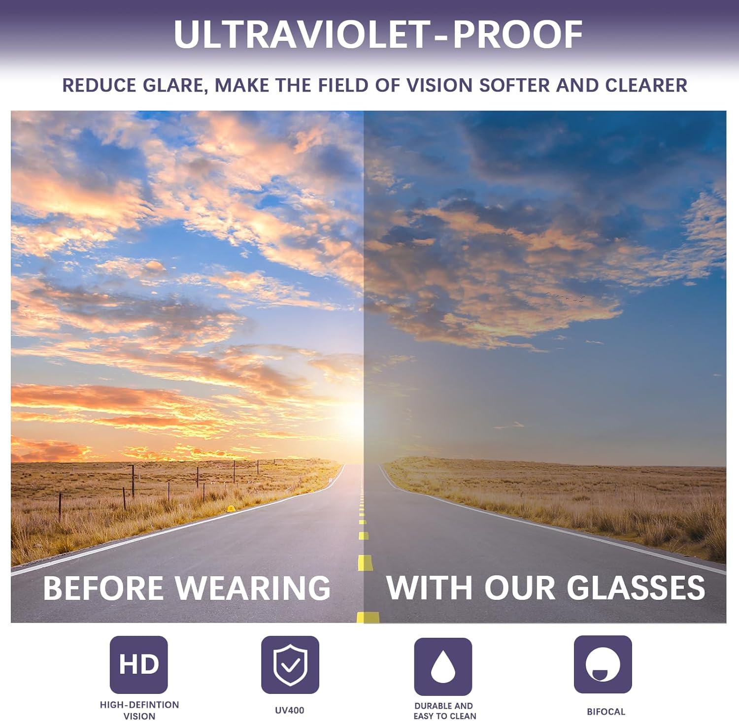 Paquete de 4 lentes de lectura bifocales, lentes grises, bisagra de resorte, lentes de sol para exteriores, lentes de sol bifocales de moda, para