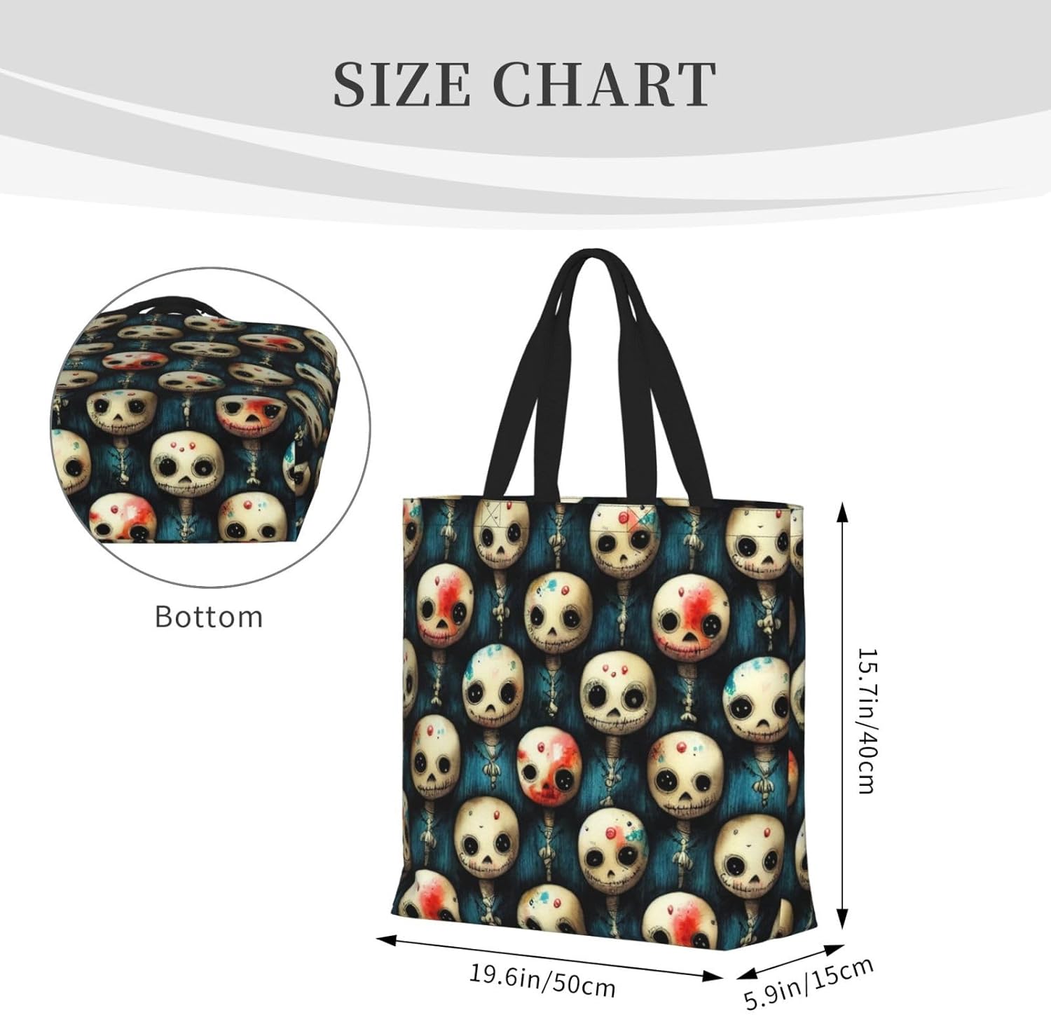 MZERSE Bolsa de compras de gran capacidad para mujer, bolso de hombro vintage, estético, viajes, trabajo, picnic