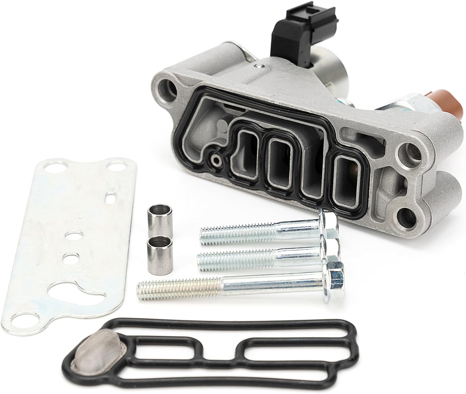 Solenoide VVT de sincronización de válvula variable del motor compatible con Acura RDX 2013-2015, Honda Accord Crosstour Odyssey Pilot 3.5L,