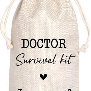 Regalos para médicos, kit de supervivencia para médicos, regalos de graduación de médicos, regalos únicos para médicos, bolsa de vino de Regalos para médicos, kit de supervivencia para médicos, regalos de graduación de médicos, regalos únicos para médicos, bolsa de vino de