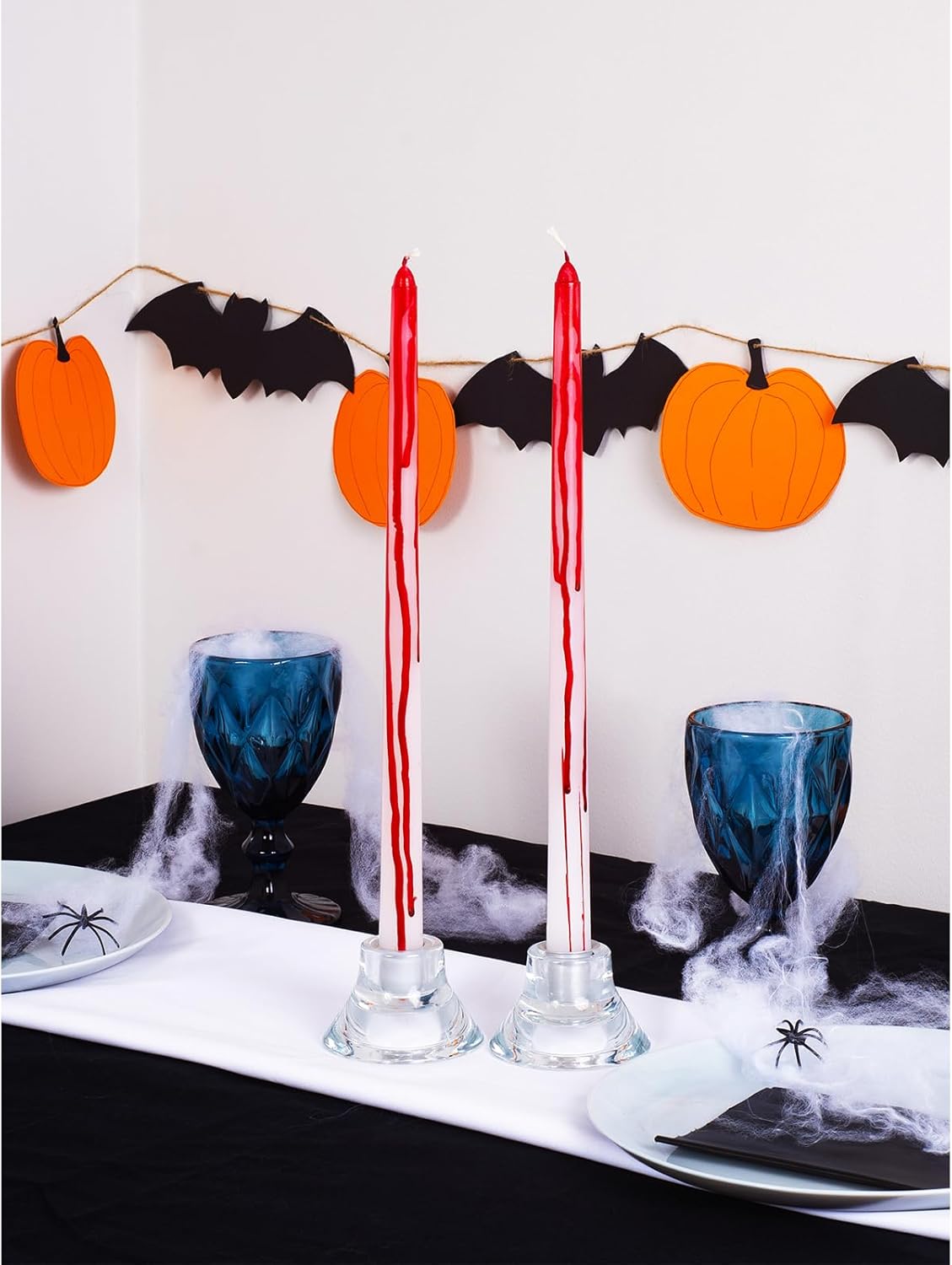 CANDWAX Juego de 4 velas cónicas de 14 pulgadas, velas cónicas sin goteo y sin perfume, perfectas como velas de cena y velas para el hogar, velas