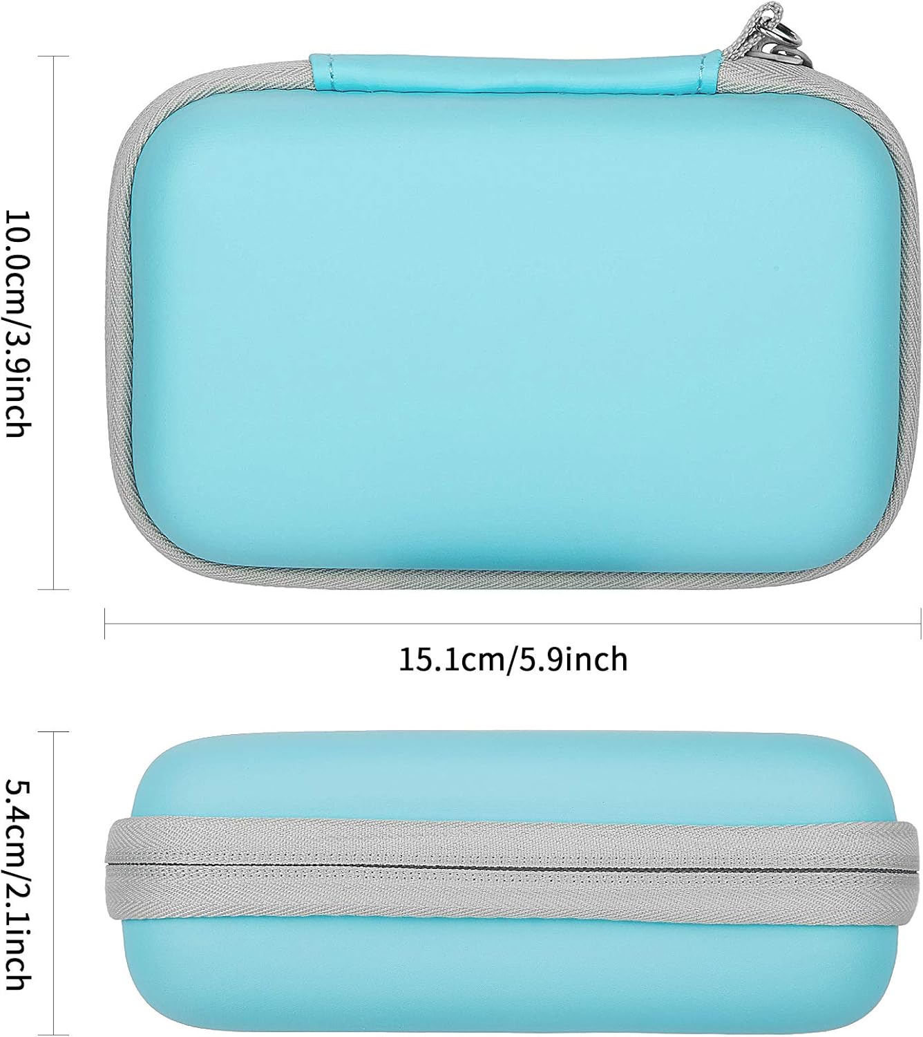 Yinke Funda para impresora fotográfica instantánea portátil Kodak PRINTOMATICSmileMini 2 HDSmile, funda protectora de viaje (azul nuevo)