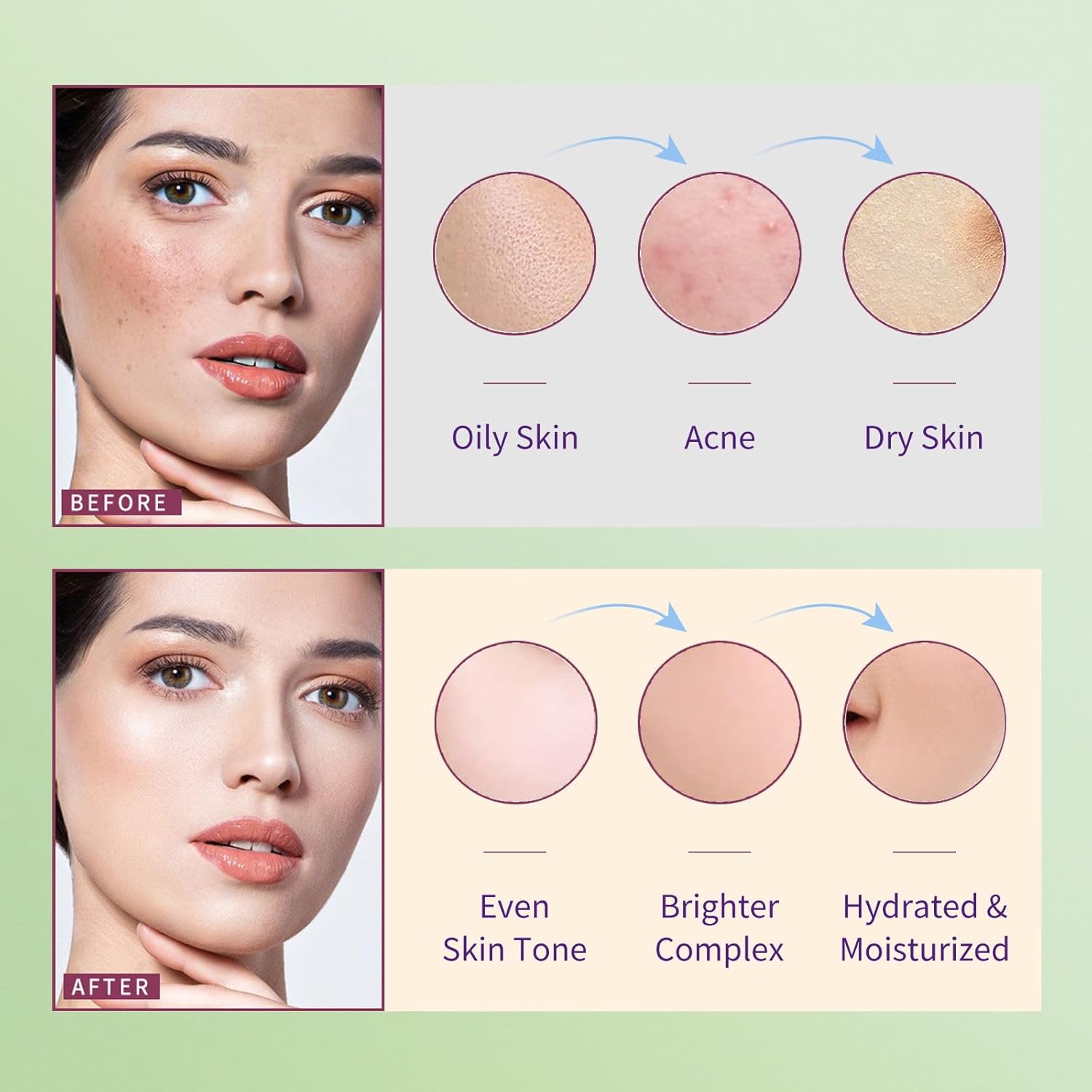 Mascarilla de gelatina en polvo para el cuidado de la piel facial de rosa búlgara, mascarilla profesional de gelatina despegable, hidratante,