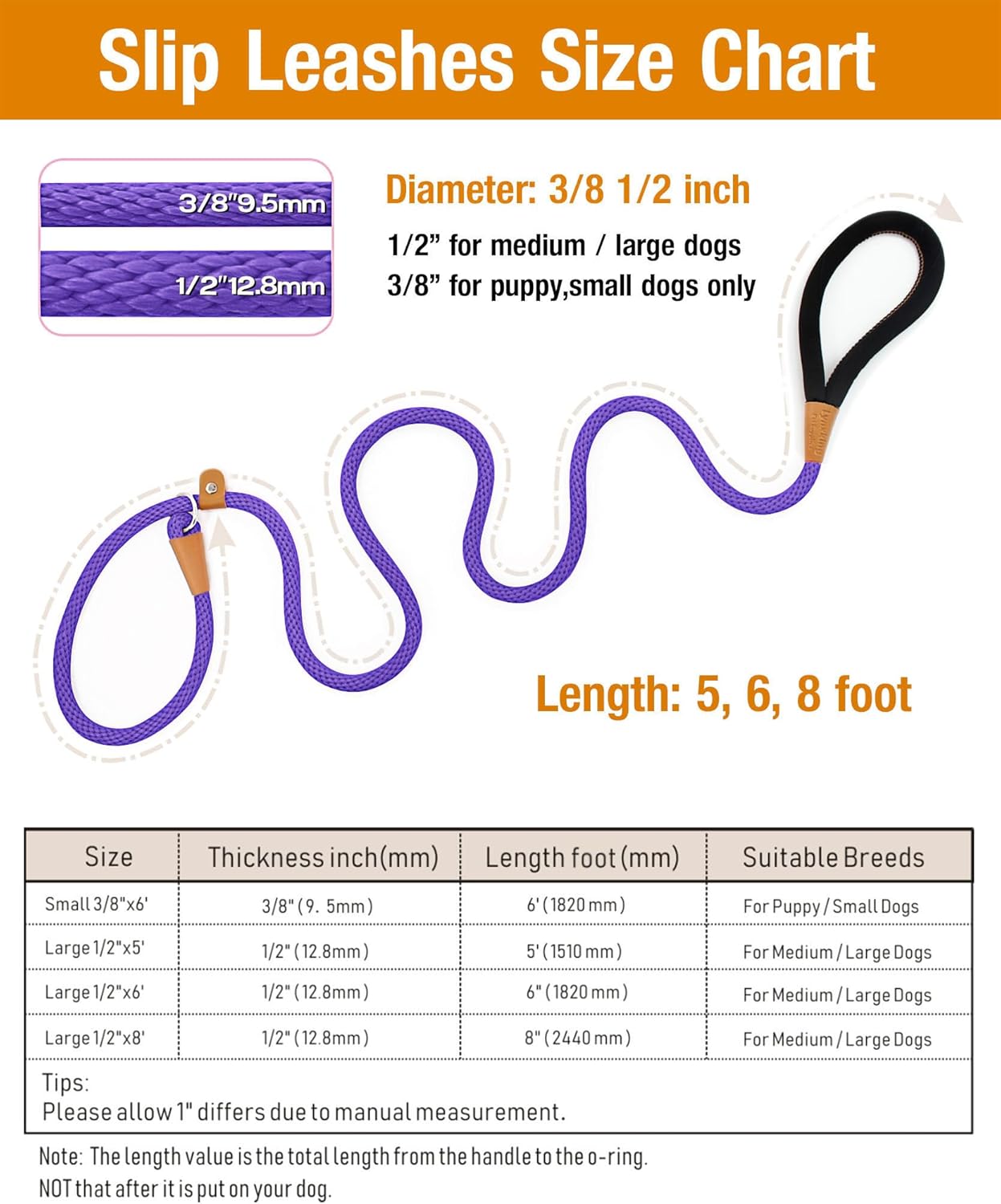lynxking Paquete de 2 correas antideslizantes para perros de 6 pies, resistentes y trenzadas, correas de entrenamiento para perros medianos, grandes