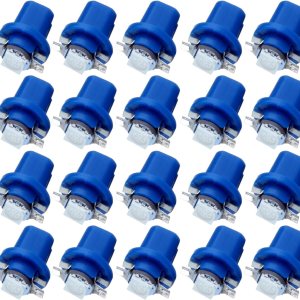 cciyu 20x B8.5D 1SMD 5050 coche azul LED instrumento indicador luz C5W lado interior bombilla cciyu 20x B8.5D 1SMD 5050 coche azul LED instrumento indicador luz C5W lado interior bombilla