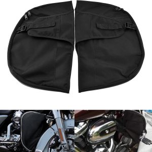 Funda protectora de motor suave para motocicleta, bolsa calentadora de piernas para Harley Dyna FXD FXDB FXDC FXDL 2006-2017 Funda protectora de motor suave para motocicleta, bolsa calentadora de piernas para Harley Dyna FXD FXDB FXDC FXDL 2006-2017
