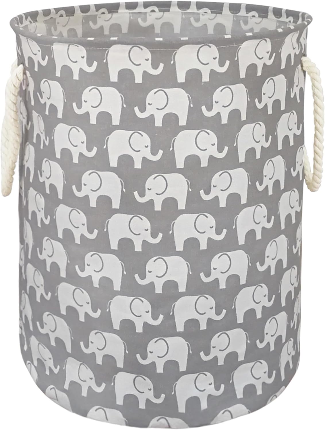 Cesta de ropa sucia de elefante, plegable, impermeable, de lona, para la ropa sucia, linda canasta de dibujos animados para habitación de los niños,