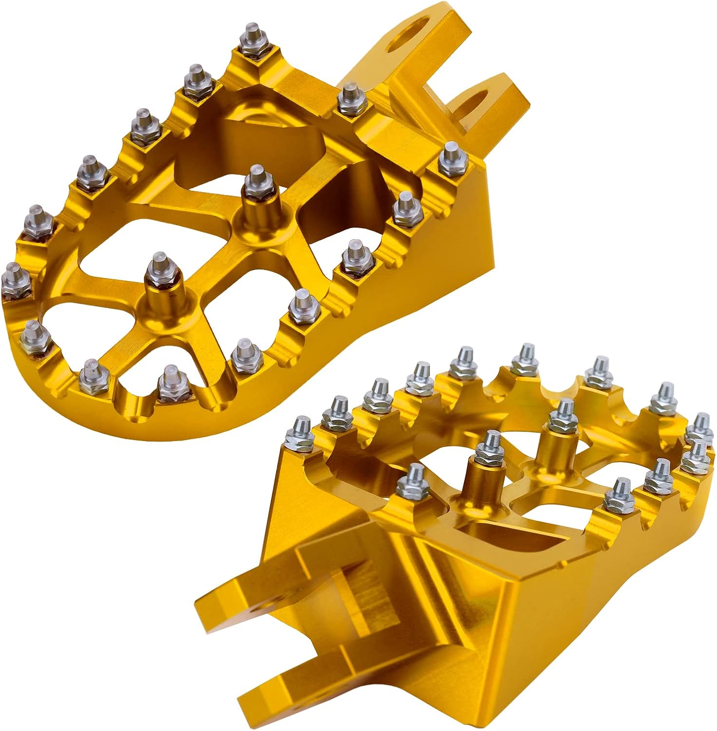 LKV Estriberas de motocicleta para motocross, pedal compatible con SUZUKI DRZ400 DRZ400E DRZ400S DRZ400SM RM125 RM250 RM250Z RMX250