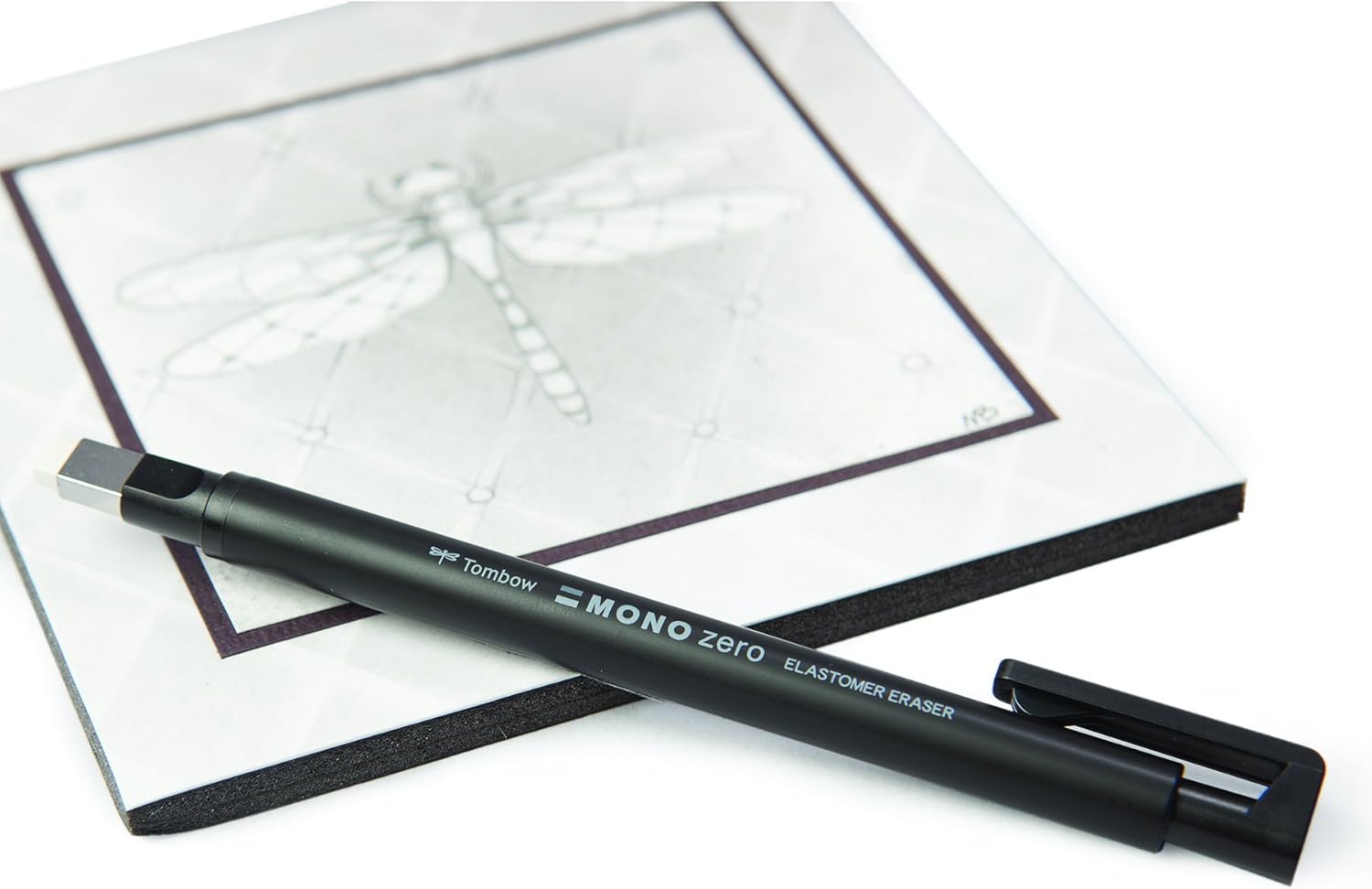 Tombow Recambio de borrador mono cero, rectángulo de 0.098 in, paquete de 2