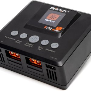 Spektrum Cargador de CA SMART Smart S250, 2x50W, SPMXC2060 Spektrum Cargador de CA SMART Smart S250, 2x50W, SPMXC2060