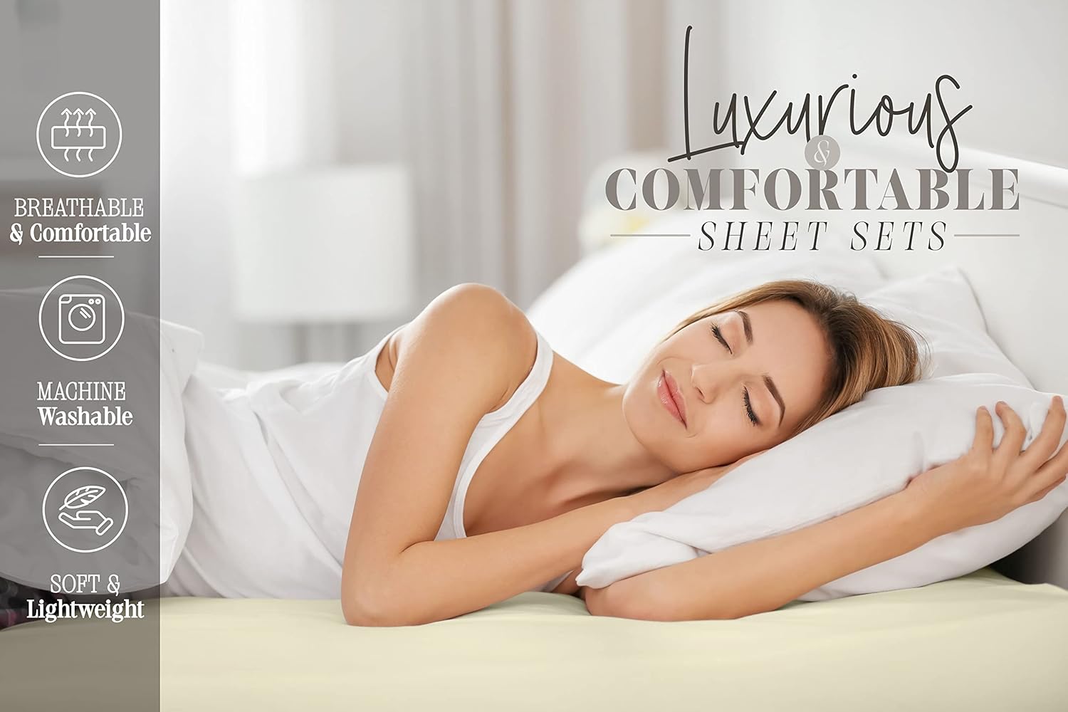 Elegant Comfort Delilah Polkadot – Juego de 6 piezas, resistente a la decoloración y a las arrugas, 1500 sábanas bajeras de microfibra de alta