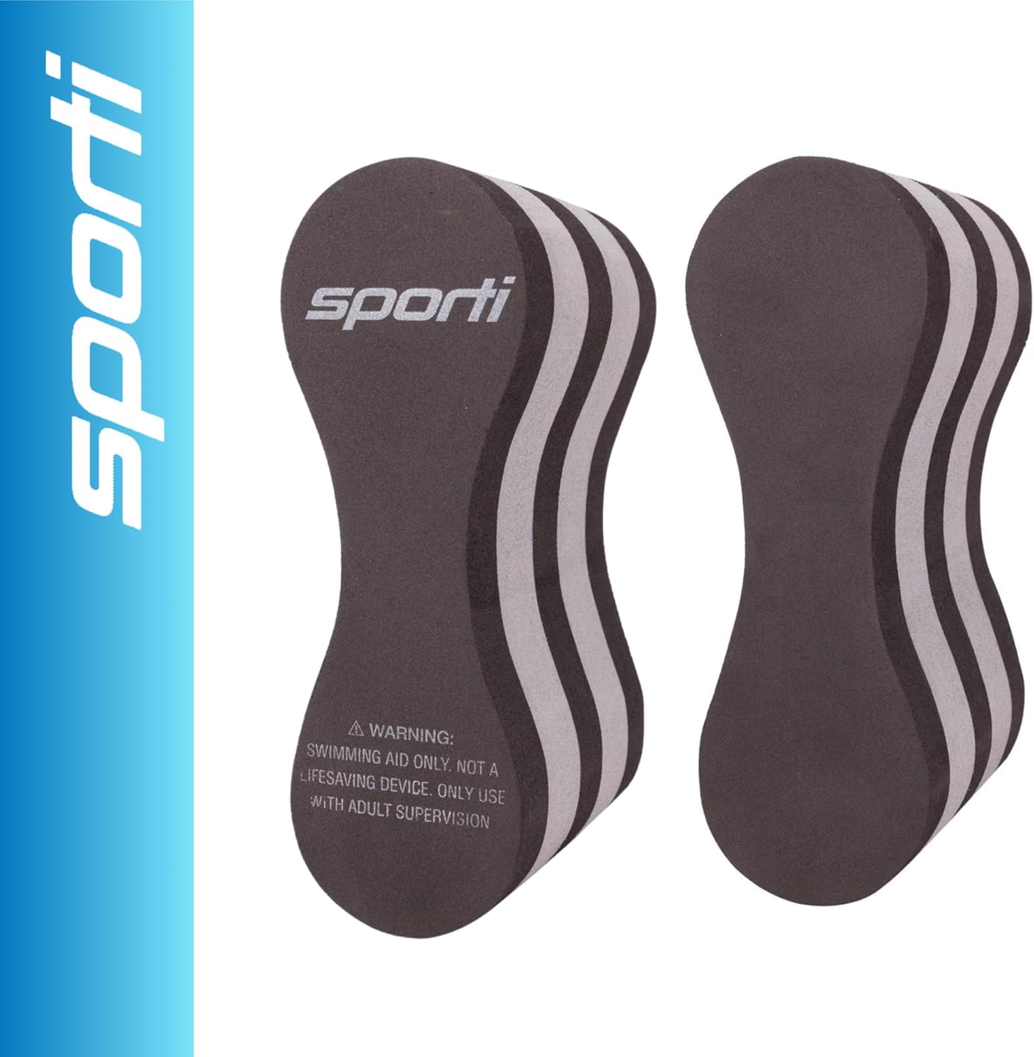 Sporti Boya unisex para adultos, 9.5 pulgadas de largo x 6 pulgadas de ancho, flotador de piernas para entrenamiento de natación – Ayuda de