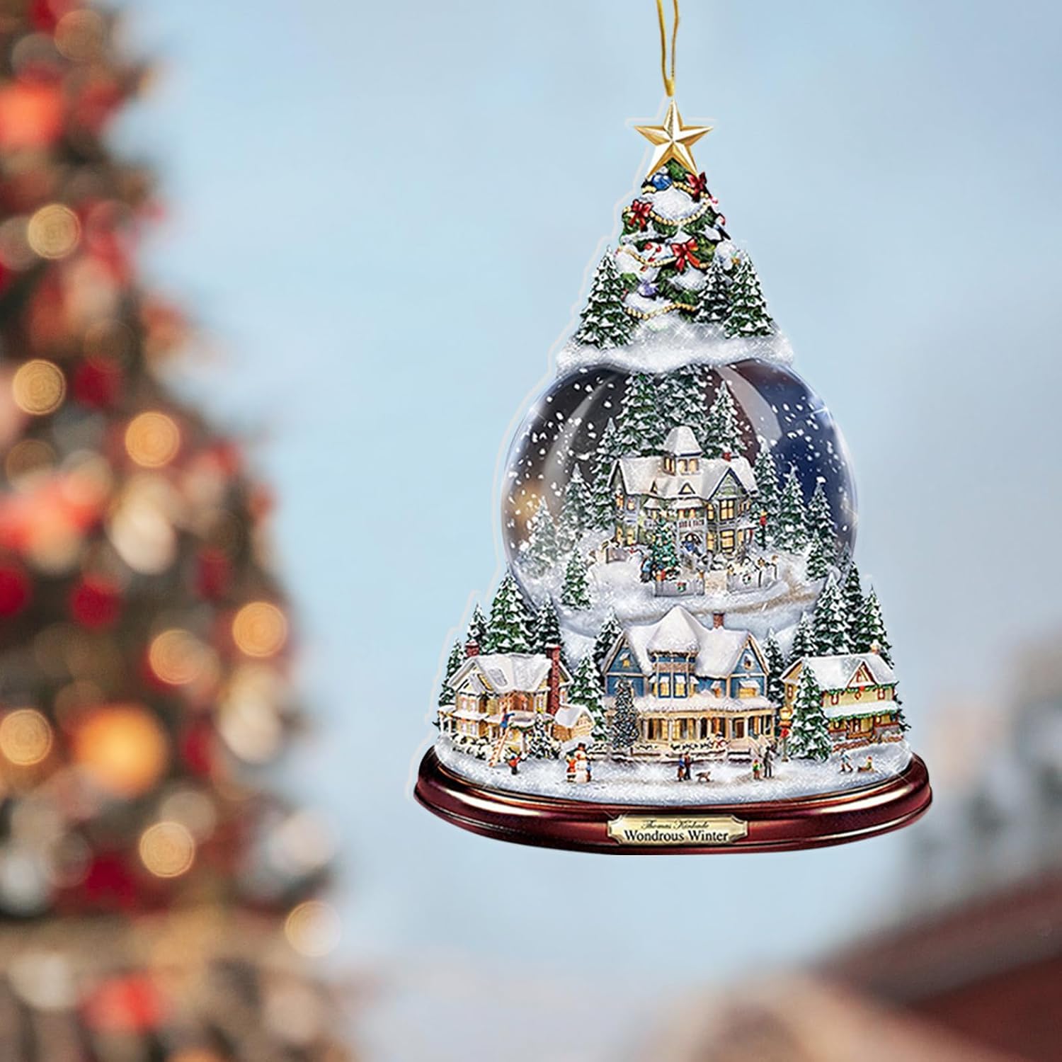 Adornos colgantes de Navidad, 6 piezas de muñeco de nieve árbol de Navidad 2D decoraciones colgantes para Navidad, hogar, vacaciones, fiesta,