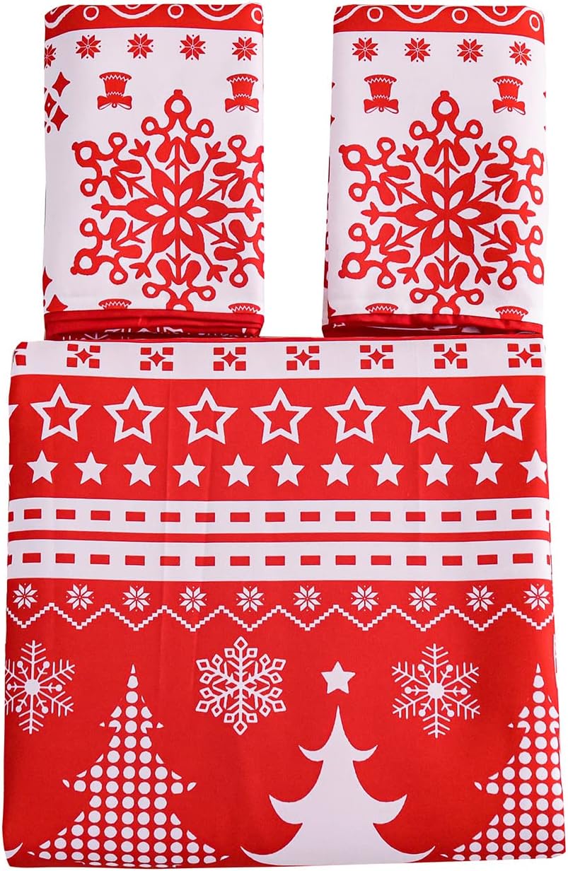 Shamdon Home Collection Funda de edredón de Navidad, juego de ropa de cama con impresión HD, funda de edredón de microfibra súper suave, regalo de