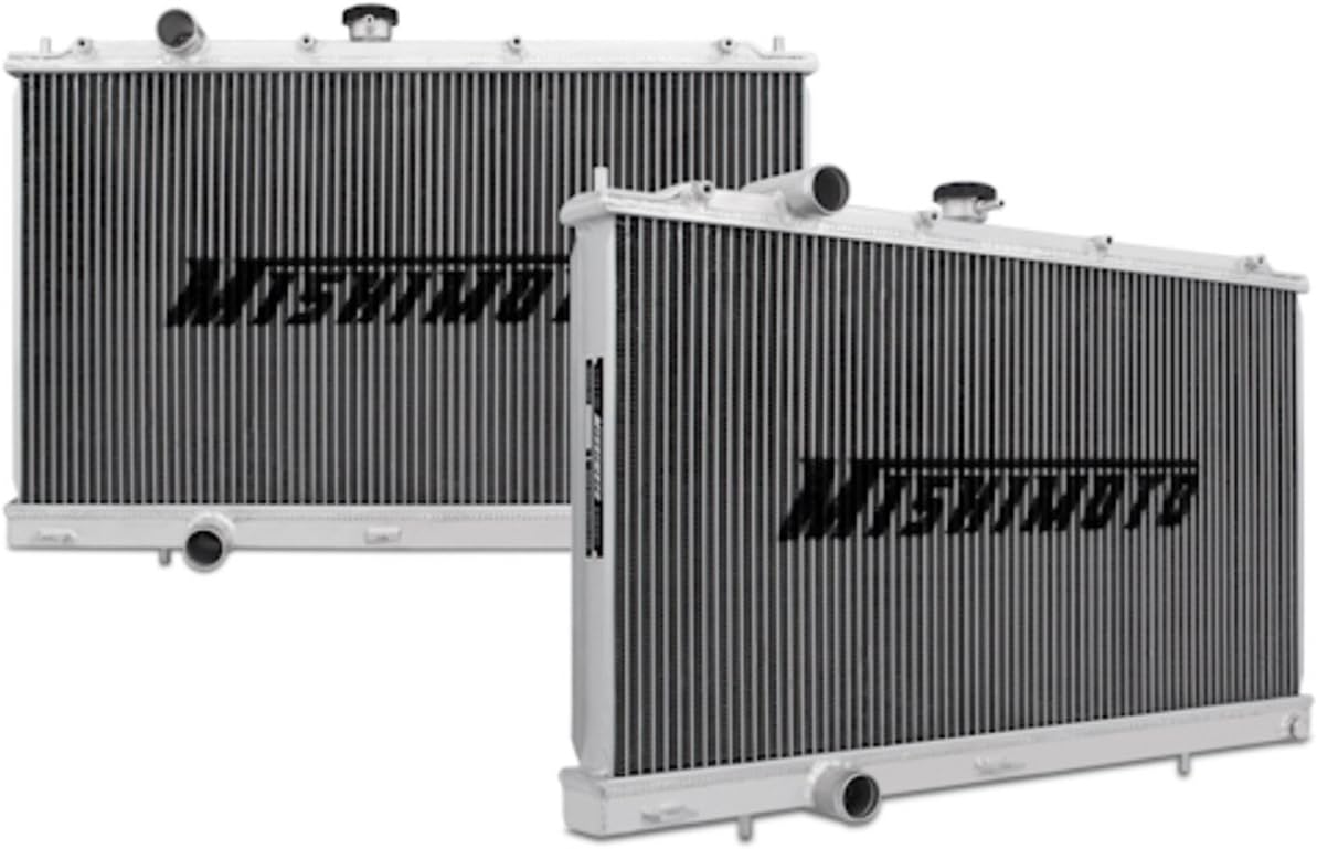 Mishimoto MMRAD-EVO-456 Radiador de aluminio de alto rendimiento compatible con Mitsubishi Lancer Evo 456 1996-2000