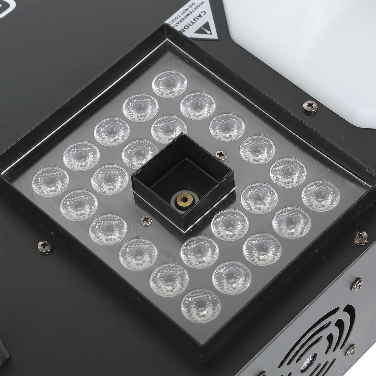 Máquina de niebla DMX 1500W 3 en 1 RGB Party 24 LED DJ etapa humo efecto control remoto