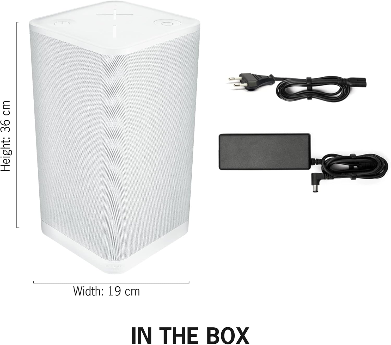 Ultimate Ears HYPERBOOM Altavoz Bluetooth portátil, altavoz inalámbrico con graves grandes, resistente al agua, IPX4, rango de 150 pies, duración de