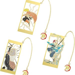 Eddie Munson Marcadores de metal de anime, diseño de figuras de dibujos animados, regalos para fanáticos, jugadores y amantes de los libros (juego Eddie Munson Marcadores de metal de anime, diseño de figuras de dibujos animados, regalos para fanáticos, jugadores y amantes de los libros (juego