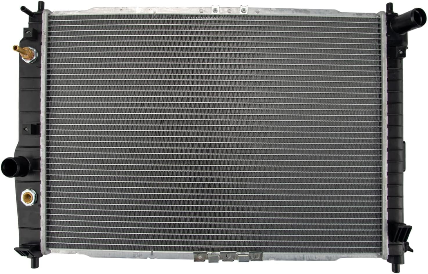 KAC Radiadores, CU2873 Kit Completo de Radiador Compatible con Aveo 2004-2008 1.6L, Aveo5 2007-2008 1.6L, Radiador de Aluminio