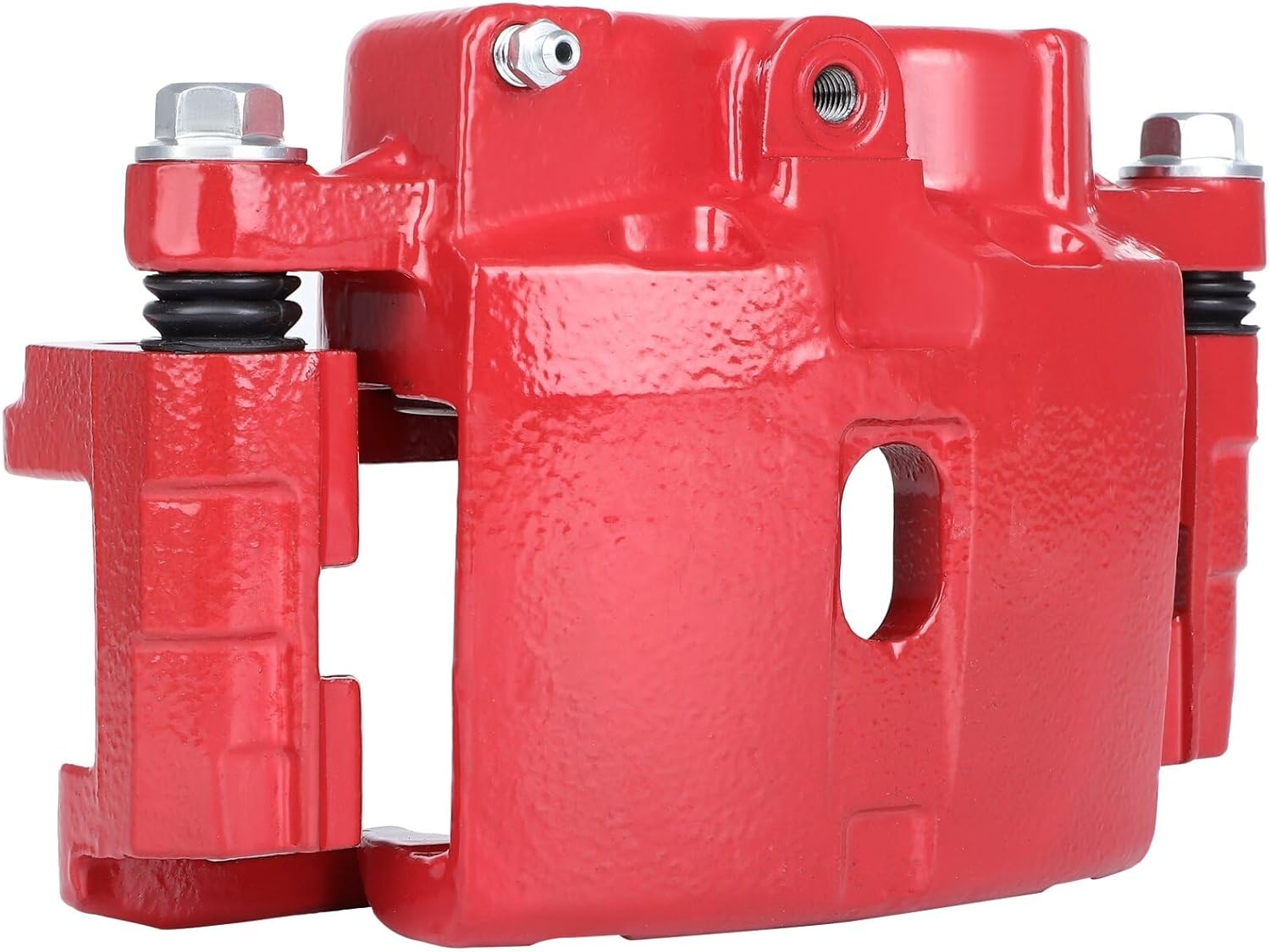 SCITOO Pinza de freno delantera izquierda con soporte 18-B4729 rojo compatible para Cadillac 02-06 para Chevrolet 99-13 para GMC 99-13 para Hummer