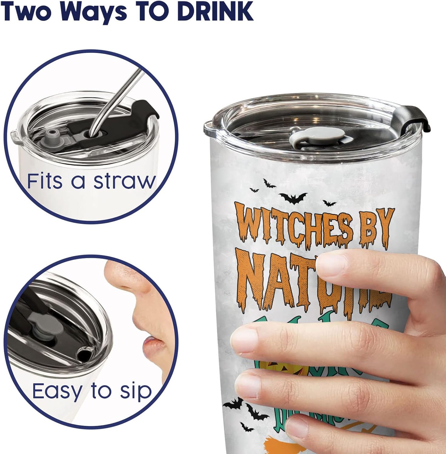 34HD Regalos de Navidad para los amantes del cine, vaso de película Potter con tapa, acero inoxidable, 20 onzas, taza de café, regalos de cumpleaños