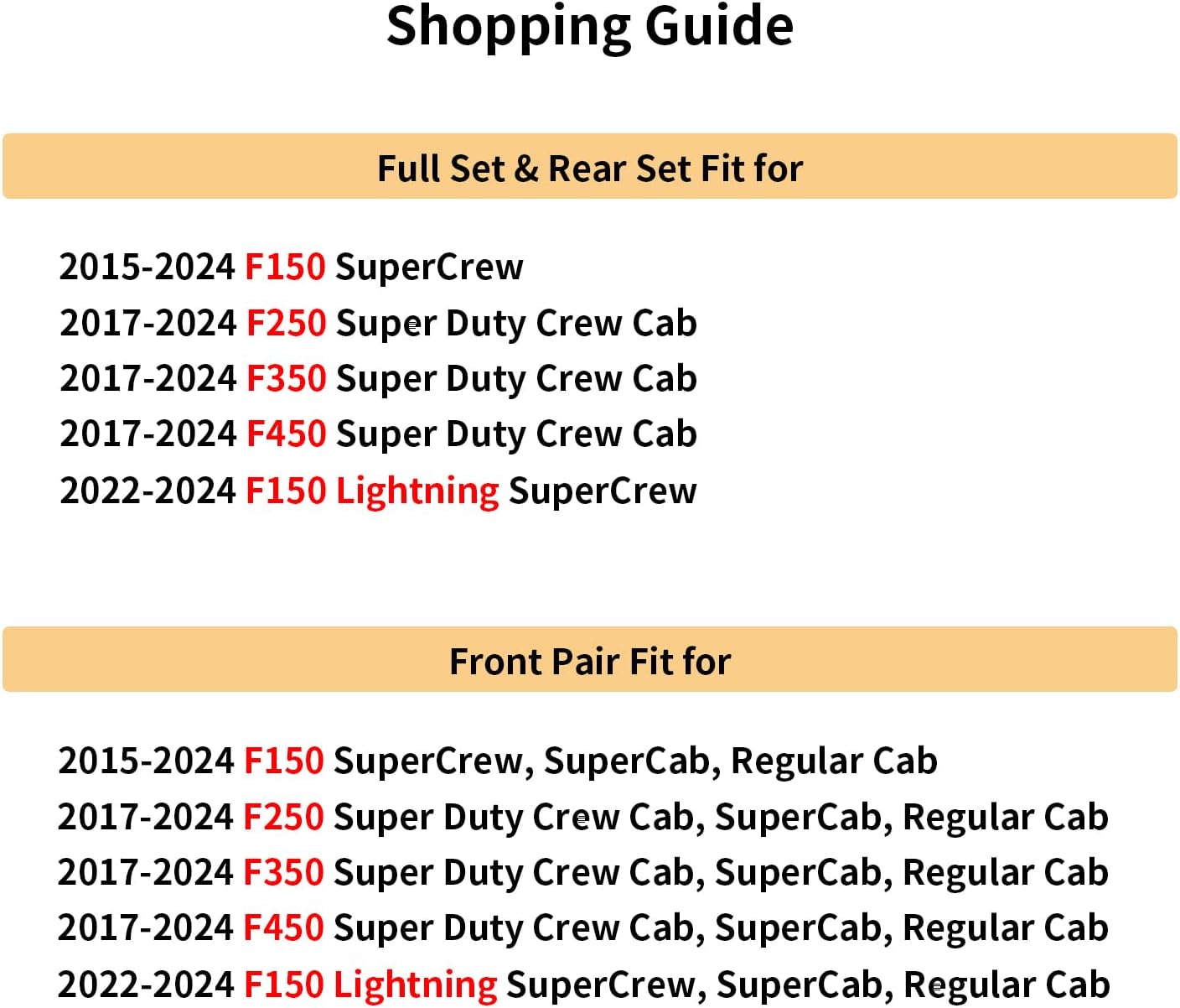 LUCKYMAN CLUB Fundas de asiento de piel sintética F150, aptas para 2015-2023 F150 SuperCrew SuperCab Cab 2017-2023 F250 F350 F450 Super Duty Crew
