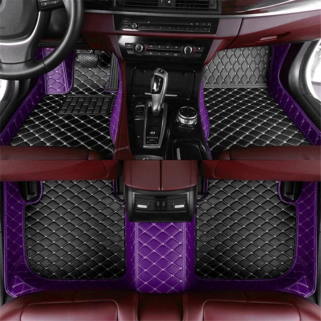Alfombrillas personalizadas para el piso del automóvil para el 96% de los modelos de automóviles de lujo, impermeables, antideslizantes, cobertura