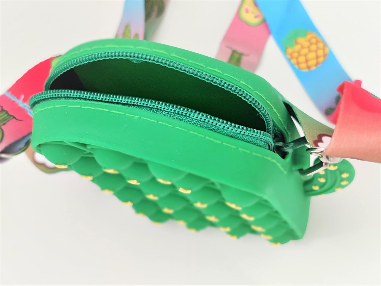 Bolsa de mano con burbujas para apretar burbujas, bolsa sensorial para aliviar el estrés