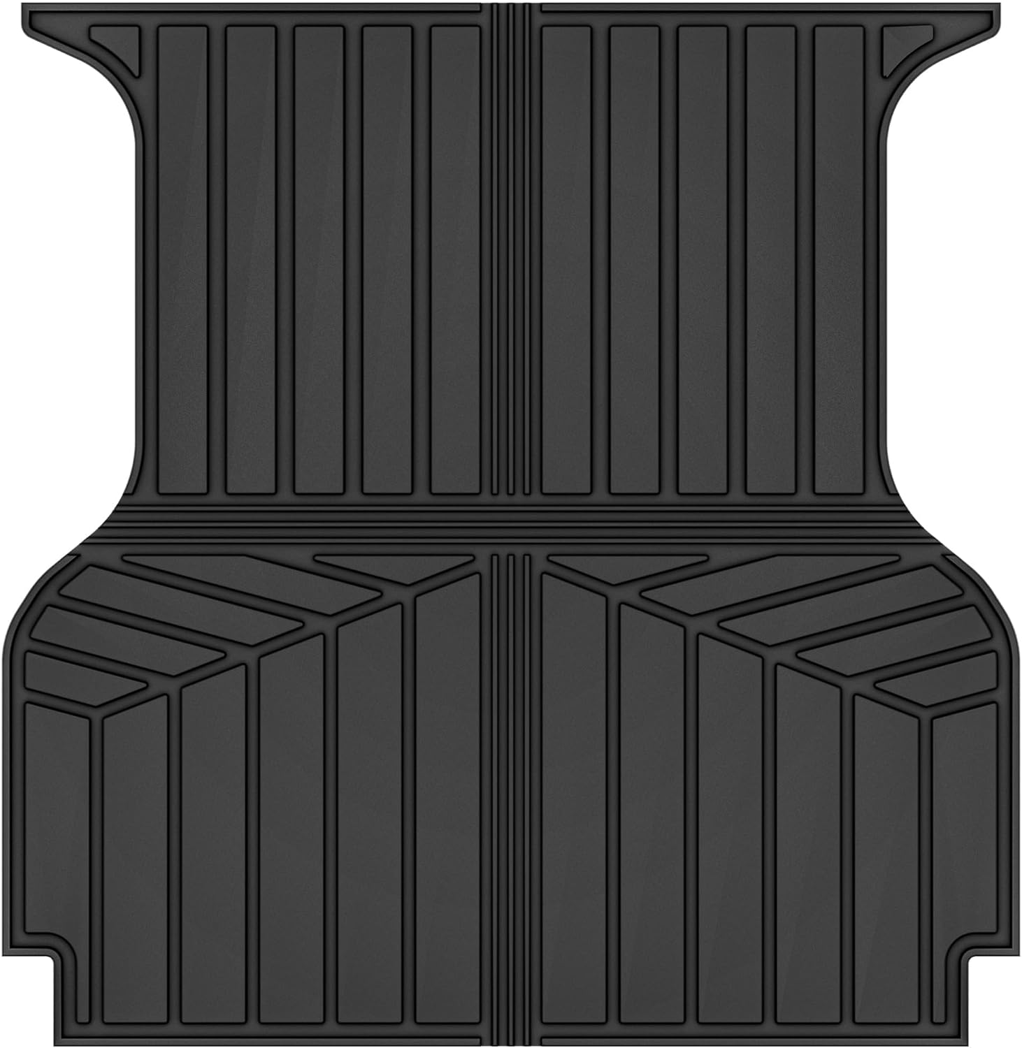 AUTOSAVER88 Tapete de cama compatible con Ford Ranger SuperCrew Cab 2019-2023, cama corta de 5 pies, forro de caja de camioneta para accesorios Ford