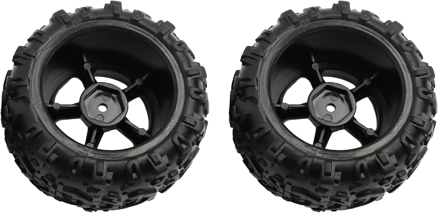 GDOOL 118 9300 RC Neumáticos Juego de ruedas PX9300-21 Accesorios Piezas de repuesto para 118 9300 9304 Camiones 300E 302E RC sin escobillas (2