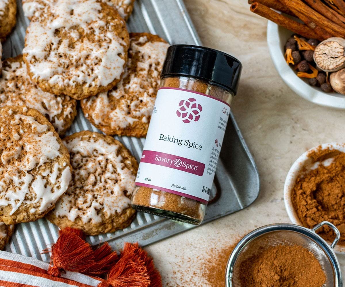 Savory Spice – Especias para hornear, mezcla de especias para hornear multiusos con canela, nuez moscada, maceta, pimienta de Jamaica y jengibre