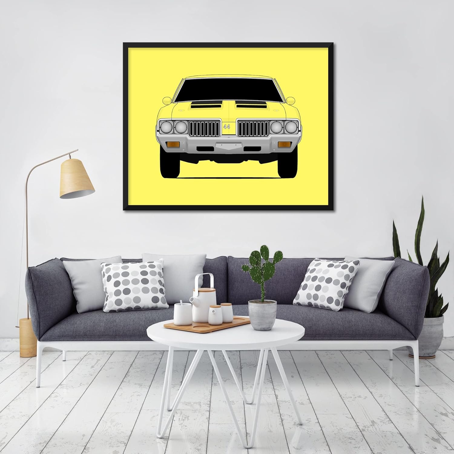CUSTOMIZABLE COLOR Oldsmobile 442 W30 (1969-1972) Inspired Poster Print Wall Art Decor Handmade (Unframed)
