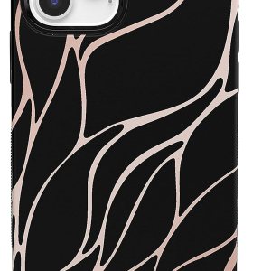 Casely Funda para iPhone 1212 Pro  Funda de ondas metálicas negras y doradas con cobertura de 360 grados para tu teléfono, recortes precisos, Casely Funda para iPhone 1212 Pro  Funda de ondas metálicas negras y doradas con cobertura de 360 grados para tu teléfono, recortes precisos,