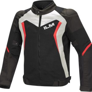 ILM Chaqueta de motocicleta para hombres Powersports Chaquetas protectoras de malla textil equitación motocicleta CE chaquetas blindadas modelo-J02 ILM Chaqueta de motocicleta para hombres Powersports Chaquetas protectoras de malla textil equitación motocicleta CE chaquetas blindadas modelo-J02