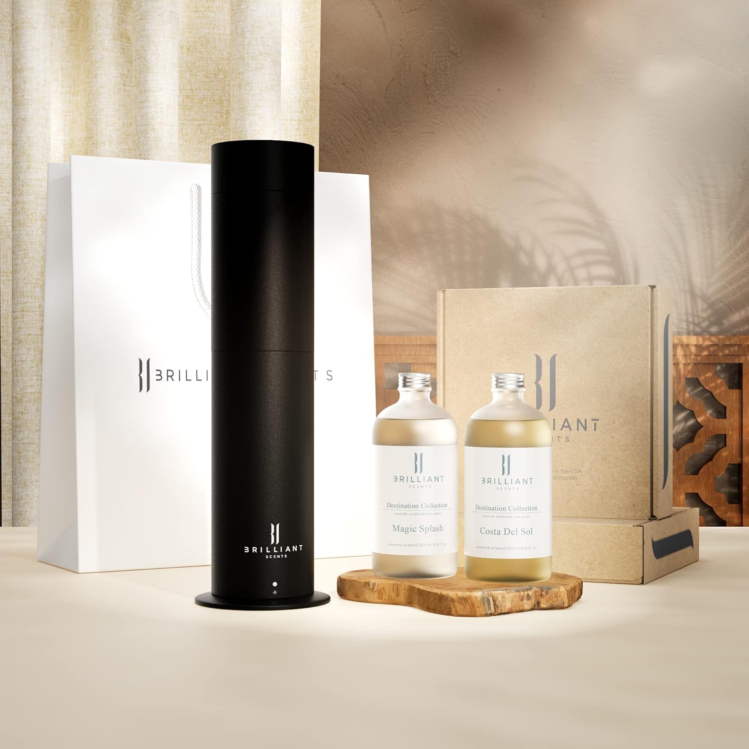 La Mar  Inspirado en The Westin Hotel  Aroma de lujo para el hogar y negocios  Aloe Vera, jengibre, té blanco – Aceite de fragancia – 16.9 fl oz