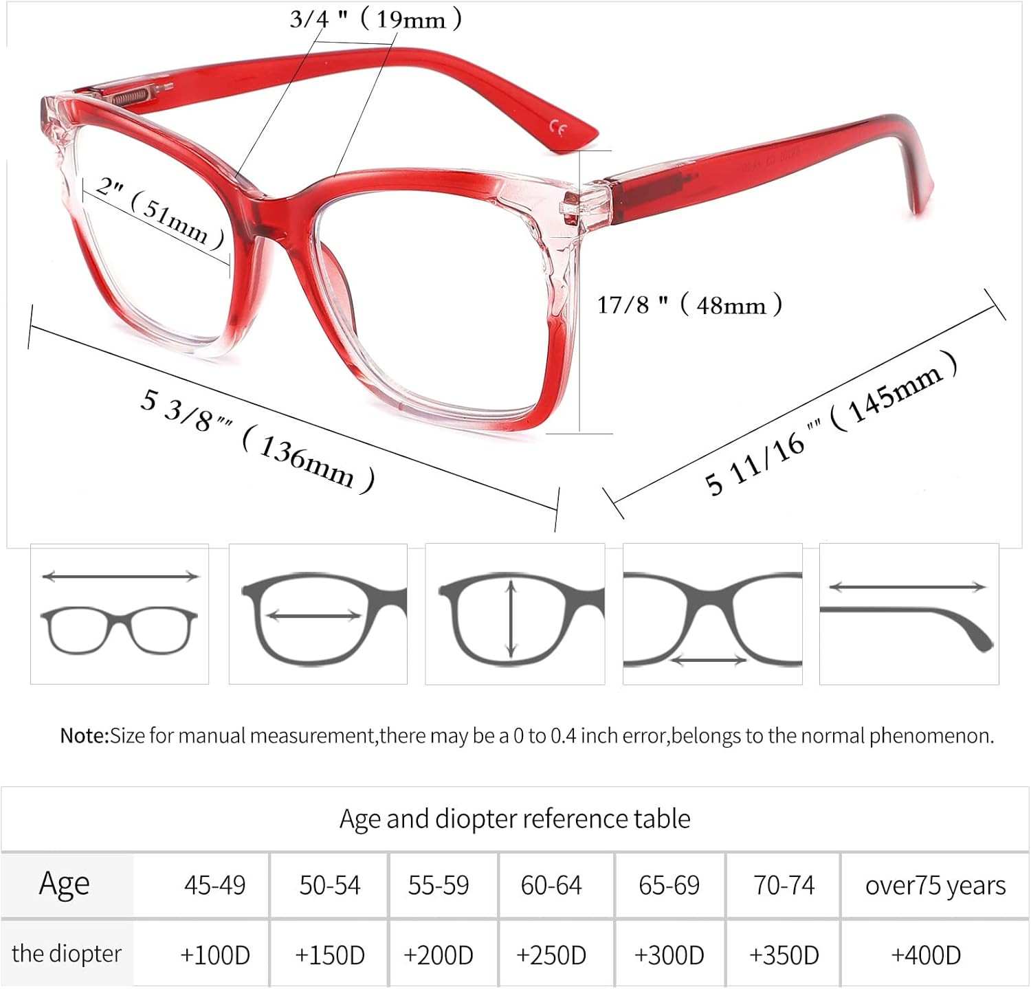 IVNUOYI Paquete de 4 lentes de lectura para mujeres y hombres, lectores de bloqueo de luz azul, lentes con marco de mariposa con bisagras de resorte