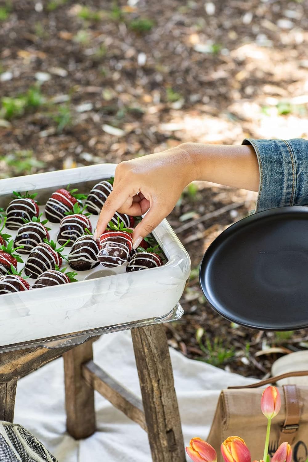 Fancy Panz Sartén clásica, viste y protege tu bandeja de aluminio, fabricada en Estados Unidos, se adapta a sartenes de papel de aluminio de tamaño
