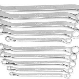 SATA ST09905 – Juego de bandejas de llave de caja doble de 40 grados, 10 piezas, totalmente pulido, color verde SATA ST09905 – Juego de bandejas de llave de caja doble de 40 grados, 10 piezas, totalmente pulido, color verde