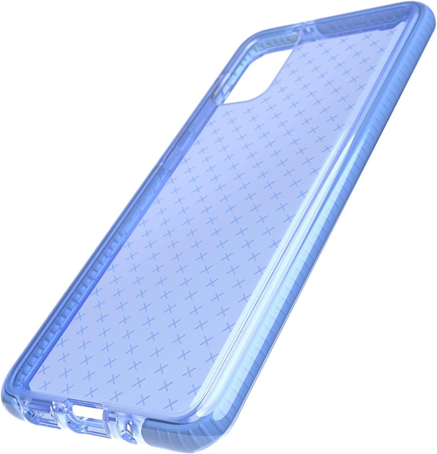 tech21 Evo Check – Funda para teléfono Samsung Galaxy S20+ Plus 5G, propiedades antimicrobianas higiénicamente limpias contra los gérmenes con