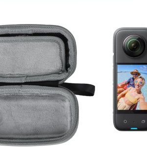 Estuche de transporte portátil Mini bolsa de almacenamiento EVA a prueba de golpes bolsa de protección de cámara dura para cámara Insta360 ONE X3 Estuche de transporte portátil Mini bolsa de almacenamiento EVA a prueba de golpes bolsa de protección de cámara dura para cámara Insta360 ONE X3