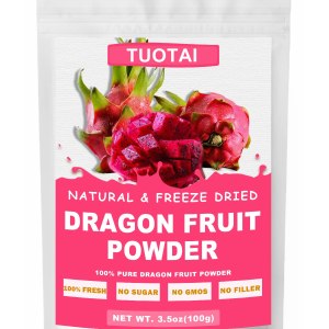 Polvo de fruta de dragón rojo liofilizadopitaya, 3.5 onzas, polvo de fruta del dragón para batidos, bebidas y alimentos para hornear Polvo de fruta de dragón rojo liofilizadopitaya, 3.5 onzas, polvo de fruta del dragón para batidos, bebidas y alimentos para hornear