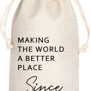 Regalo de cumpleaños 36 Regalo de bolsa de vino de cumpleaños 36 Haciendo del mundo un lugar mejor desde 1988 Regalos de 36 cumpleaños para su Regalo de cumpleaños 36 Regalo de bolsa de vino de cumpleaños 36 Haciendo del mundo un lugar mejor desde 1988 Regalos de 36 cumpleaños para su