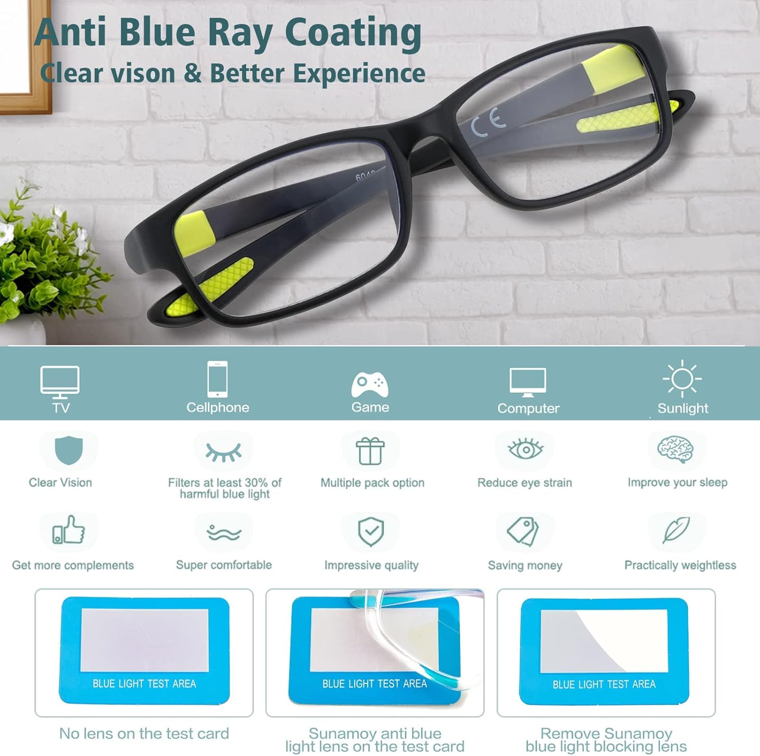 Lentes de lectura anchos con luz azul para lector de computadora, diseño deportivo, tramposo, marco de cabeza grande, anteojos fotocromáticos