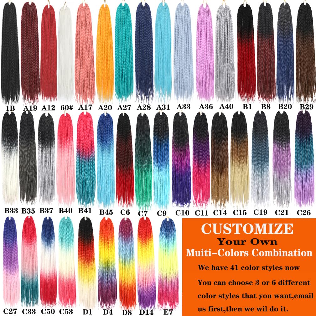 Extensiones de cabello de ganchillo de color rojo degradado de 24 pulgadas, extensiones de cabello de ganchillo preenrolladas hechas a mano, 3