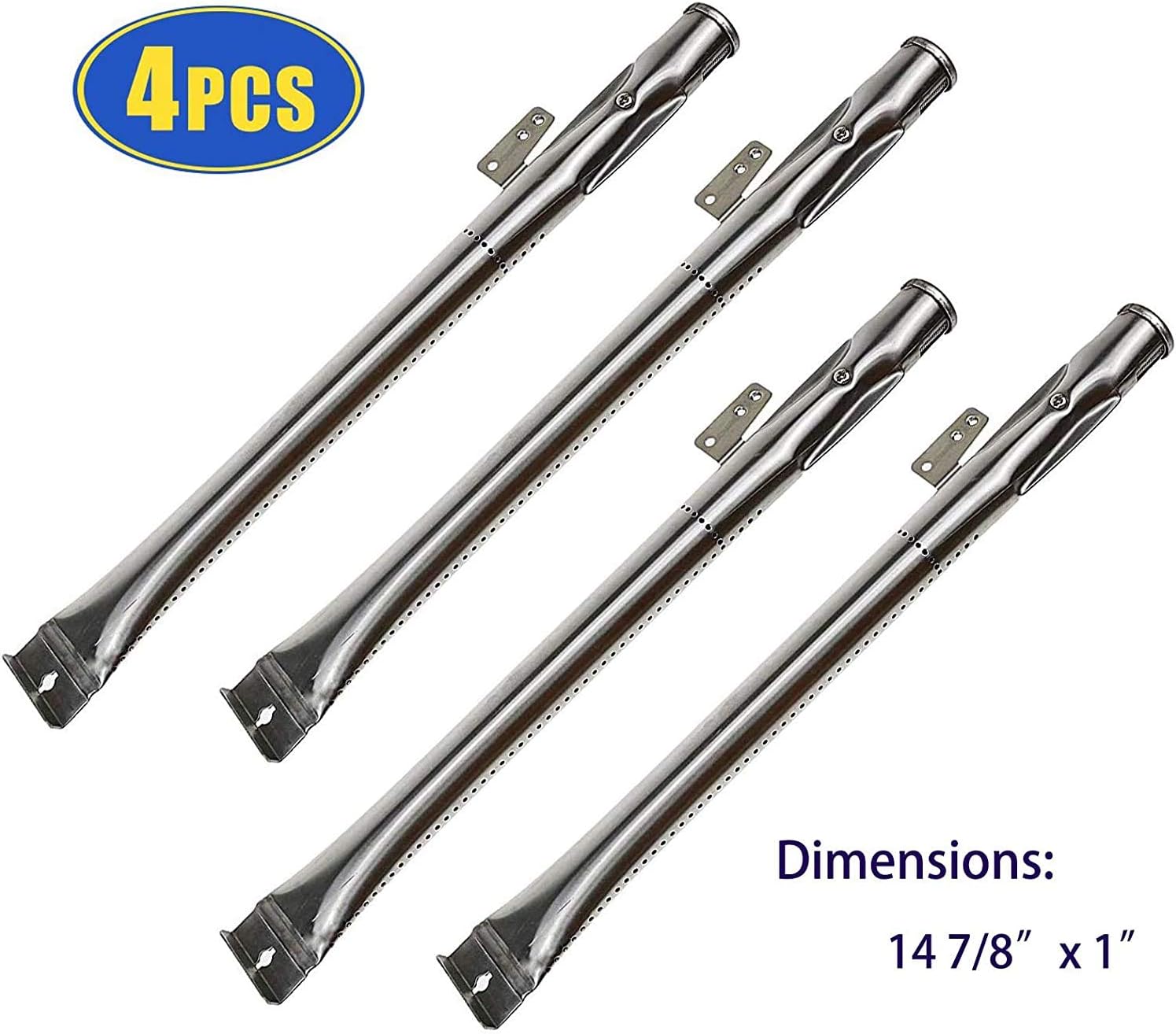 Kit de reparación de parrilla para Nexgrill 720-0830H, 720-0783E, Kenmore 720-0830A, 122.33492410 piezas de repuesto, tubos de quemador de acero